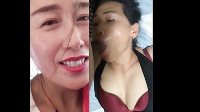 Vietnamese Mom Reaction Herfriend Blowjob