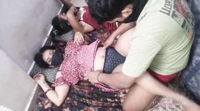 Hot Sex With Indian Wife And Sister In Law Together