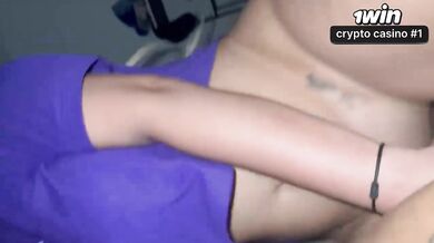 Gifted baiano flipping up hot platinum-blonde tail