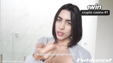 Hot JOI - Taste your own cum, I want to observe how much you enjoy it - XXX!