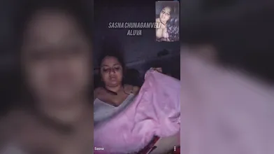 Mallu kerala call girl sasna chunagamveli boobs show vc clip23