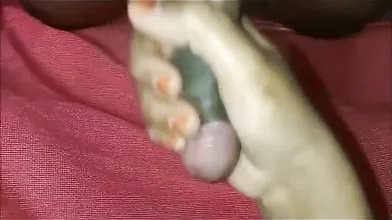 Tamil wife massage to hubby cock