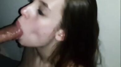 Argentina Street Prostitute Marina Casares Deepthroat Blowjob POV with Facial