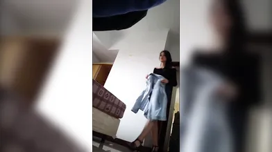 Voyeur Indonesia Casting Model Changing Room And Bathroom - 13