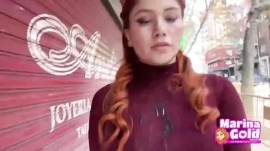 Pelirroja Cumwalk