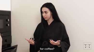 Fucked by coffee, 4K HD Tim Team titillates! First time hump with wild chick.