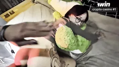 Amberzinha's victory in a plush fucktoy competition has left her thankful and we