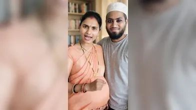 Naked Hindu Sunita Gawali Gets Destroyed by Abdur Rahman ???? Raw Interfaith Cream