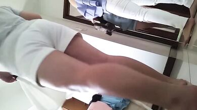 Voyeur Indonesia Casting Model Changing Room And Bathroom - 19