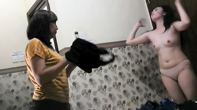 Voyeur Indonesia Casting Model Changing Room And Bathroom - 20