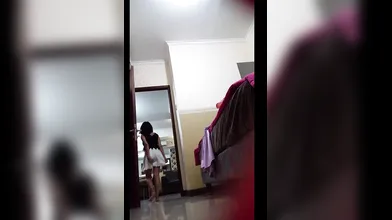 Voyeur Indonesia Casting Model Changing Room And Bathroom - 22