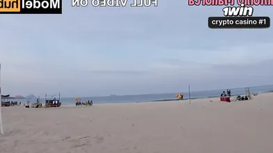 Brazilian Favela Girl Gets Fucked After A Massage In Copacabana Beach