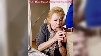 Cathy Cock Sucking Blowjob Slut Granny Golf Club Slut Filmed Giving a Blowjob
