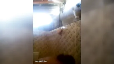 Telugu housewife bathing video part 4