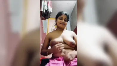 South girl Nireeksha boobs video