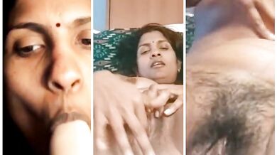 saranya hot matsurbating her big boobs