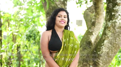 SD-Barsha Green Saree