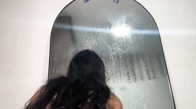 4K] How To Make Your Mirror Sparkle – Mimi With Great Pussy Close-ups