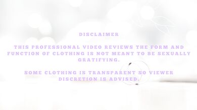 Illa - 4k Transparent Black Dress Cleaning