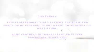Illa - 4k Transparent Black Dress Cleaning