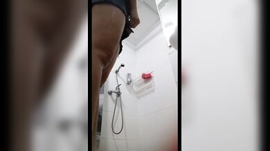 Voyeur Indonesia Casting Model Changing Room And Bathroom - 23
