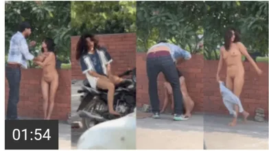Viral Jaipur Video Of xxx Girl Stripping Naked On Busy Road & Causing Wild Ruc