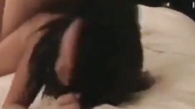 Cuckold - Asian Girl Screaming For More While Hubby Films