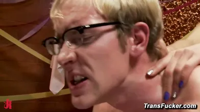 Kink Trans Jessica Host Ned Mayhem New Years Eve Party Champagne TS Cock Seduction