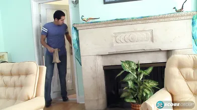 Special Delivery In Sandra's Ass
