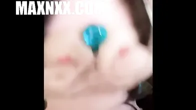 Hot Chinese Girl Fucks Herself with Big Dildo Until She Squirts Hard