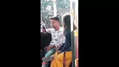 Indian Lovers outdoor handjob and blowjob in Fair