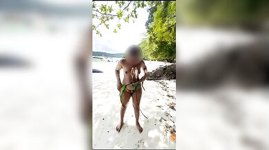 Smriti jain new outdoor beach dare video