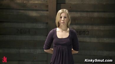 Chastity Lynn rope bondage fuck