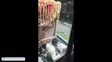 Famous Instagram Viral Video Of Truck Driver Getting Deepthroat Blowjob On Open