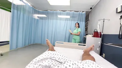 Big Booty Nurse Knows How To Cure A Dick