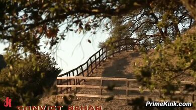 Summer Brielle Gets Rough Bondage Sex Training from James Deen with Slave Girl Gaia