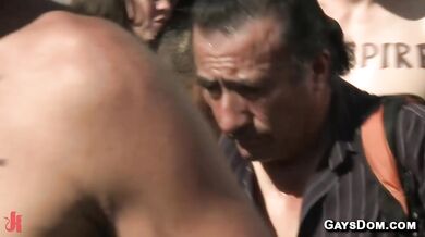 Gay Bondage Public Gangbang Outdoor