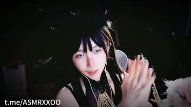ASMR_Aki秋水_万圣节视频_战损狼娘の芦荟胶揉搓