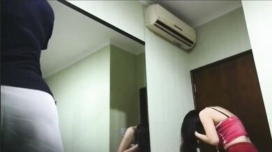 Voyeur Indonesia Casting Model Changing Room And Bathroom - 45