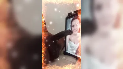 Elizabath olsen cock tribute