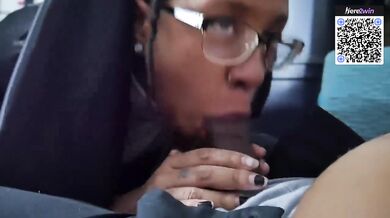 Black stud likes a nun in her black costume