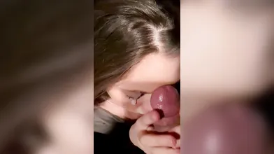Amateur Facial Cumshot Compilation - POV Vertical