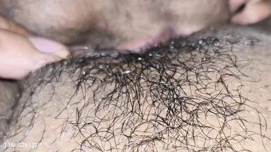 Tamil hubby sucking wife pussy
