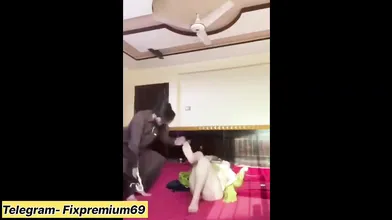 Pakistani Young Boy Fucked His Friend MOM on Floor