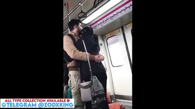 Horny Girl Kiss Boyfriend in Delhi Metro Viral MMS Video