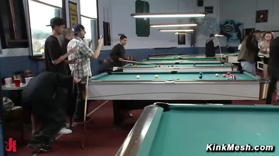 Bella Rossi Pool Hall Public Fuck