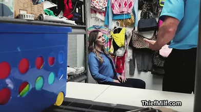Thief Guard Fucked by Coworker To Get Away With It