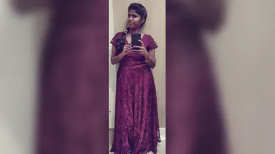Chennai paid girl Vinothini dress change