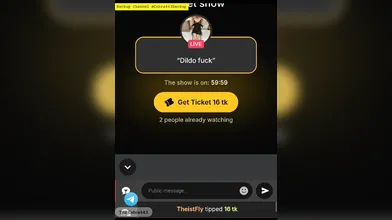 Lovely_Avanti latest full ticket show in tg@Cobra443