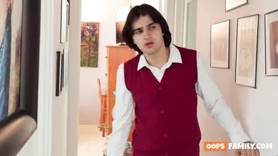 Katerina DeVille and her stepbrother love spending Fridays at home seeing porn together-a naughty, dissolute, and naughty activity.